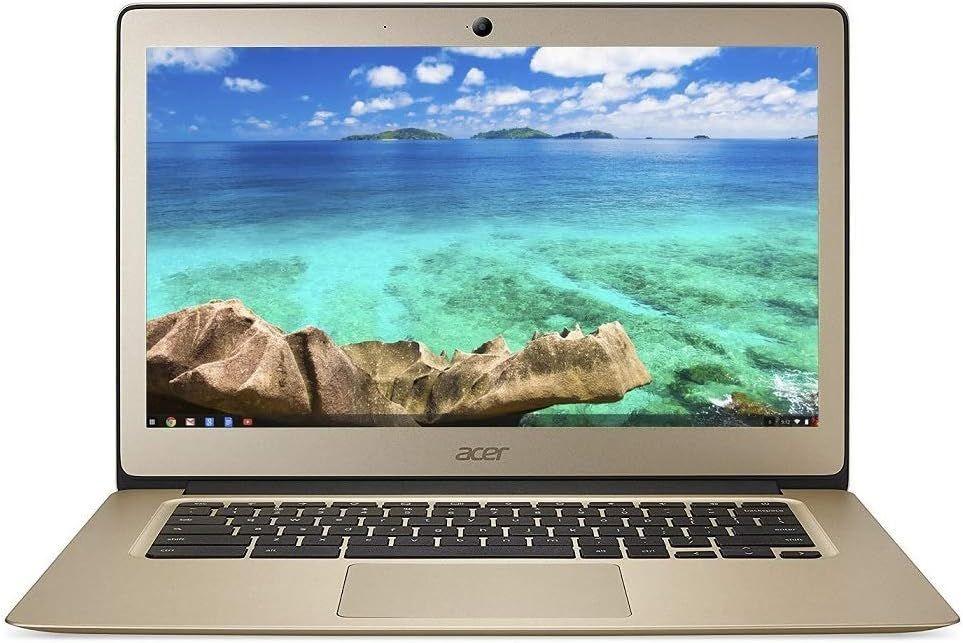 Acer Chromebook 14 CB3-431 Laptop 14" - Intel Celeron N3160 1.6GHz - 16GB - Gold - 4GB RAM - 14 Inch - Acceptable