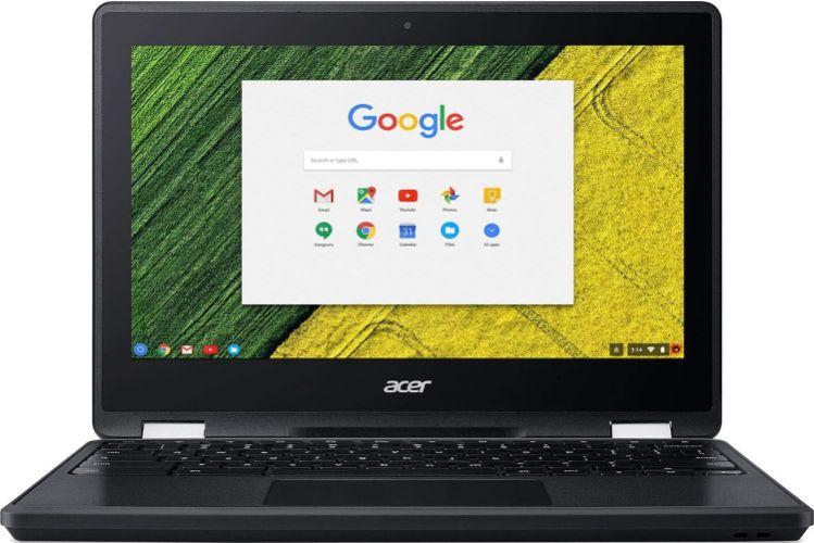 Acer Chromebook Spin 11 R751T 2-in-1 Laptop 11.6" - Intel Celeron N3350 1.1GHz - 32GB - Black - 4GB RAM - Acceptable