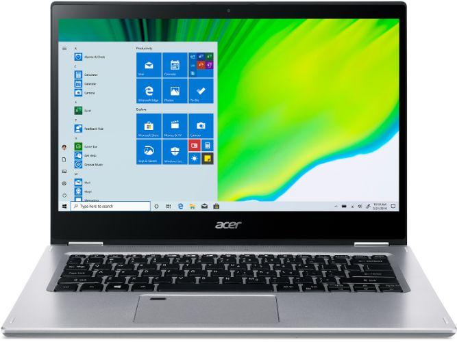 Acer Spin 3 SP314-21 Laptop 14" - AMD Ryzen 3 3250U 2.6GHz - 128GB - Pure Silver - 4GB RAM - 14 Inch - Good