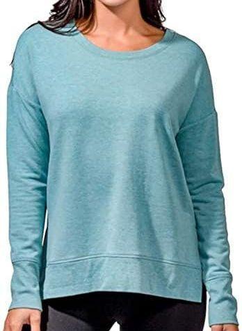Active Life  Women's Side Slit Modal Top (XX Large) - Teal Heather - Brand New