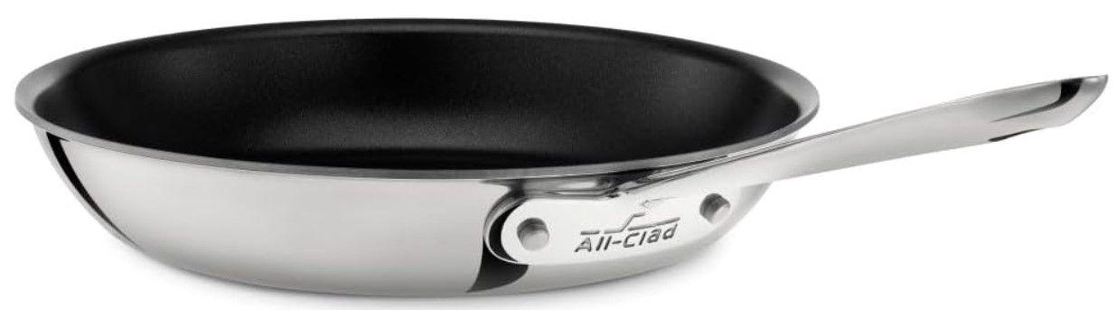 All-Clad  D3 Fry Pan Cookware 10-Inch - Silver - Excellent