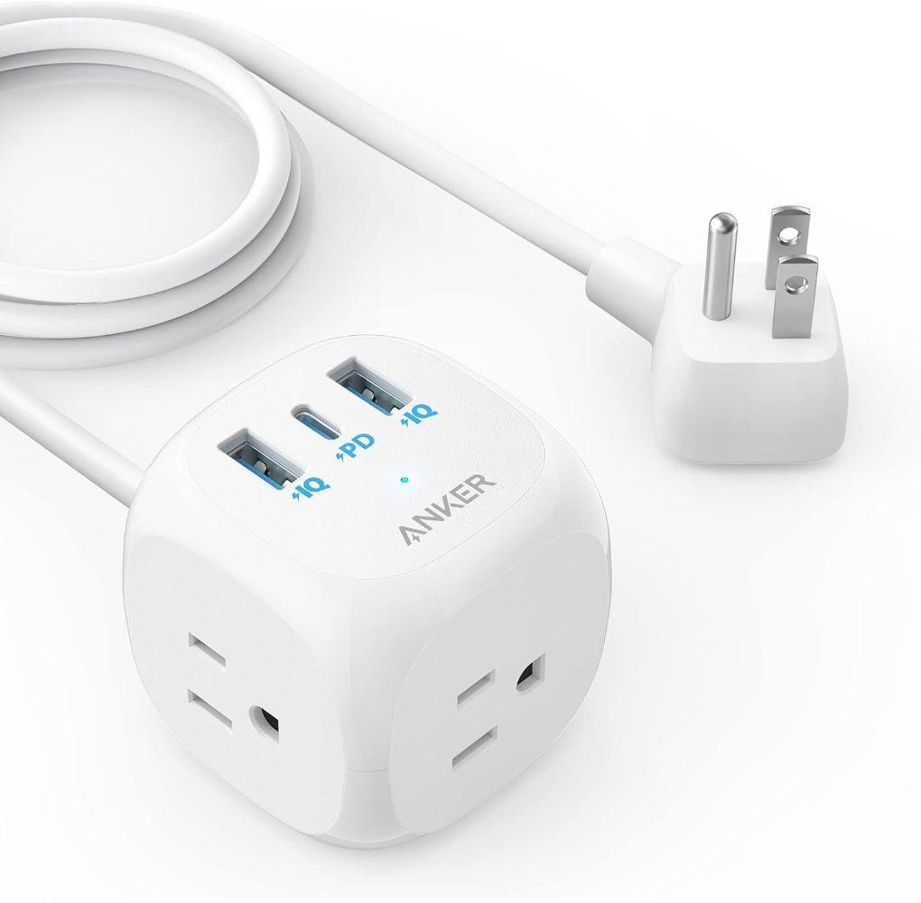 Anker  321 Power Strip 5ft | A9135 - White - Premium