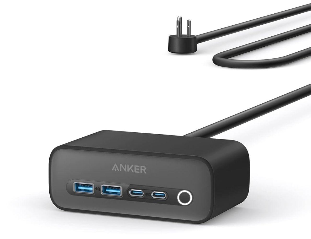 Anker  525 Charging Station | A91C0 - Phantom Black - Premium