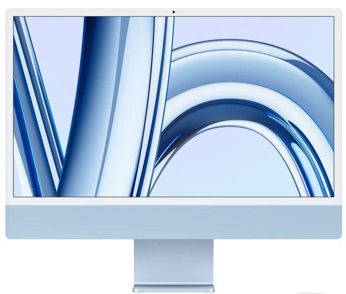 Apple  iMac 2024 (Four ports) 24" - Apple M4 chip: 10-core CPU/10-Core GPU - 256GB - Blue - 16GB RAM - 24 Inch - Excellent