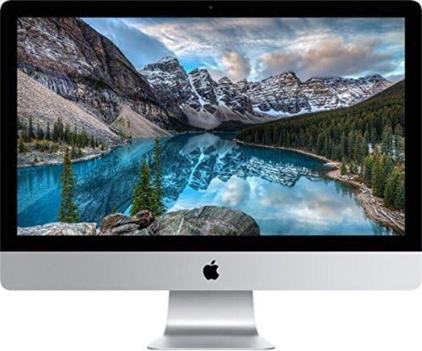 Apple  iMac Late 2015 Retina 5K 27" - Intel Core i5 3.2GHz - 1TB - Silver - 16GB RAM - 27 Inch - Acceptable