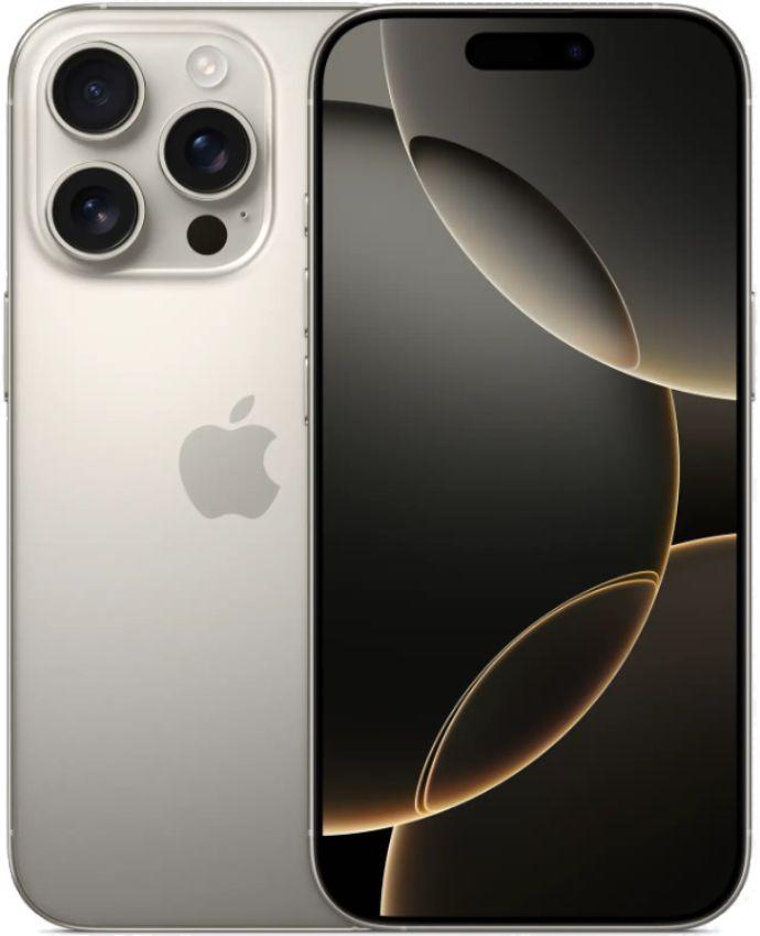 Apple iPhone 16 Pro Max - 256GB - Natural Titanium - Fully Unlocked - Acceptable