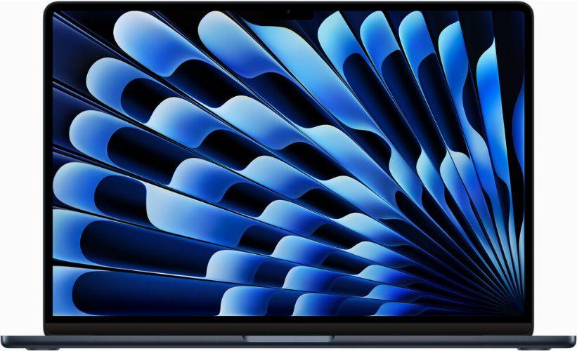MacBook Air (2023) 15.3-inch - Apple M2 Chip: 8-Core CPU/10-Core GPU - 256GB - Midnight - 8GB RAM - Excellent
