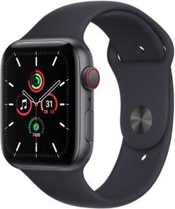 Apple Watch SE 1st Gen (2020) (GPS) - 32GB - 40mm - Space Grey Aluminum Case with Black Rubber Sport Band