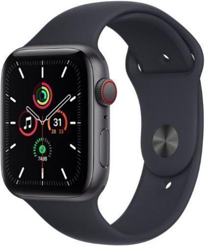 Apple Watch SE 1st Gen (2020) (GPS) - 32GB - 40mm - Space Grey Aluminum Case with Black Rubber Sport Band