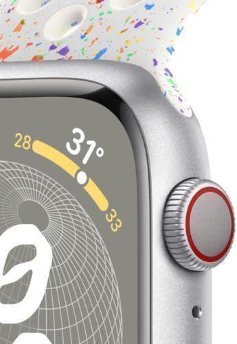 Apple Watch Series 9 (GPS) - 64GB - 45mm - Red Aluminum Case with Red Rubber Sport Band - Small/Medium Size