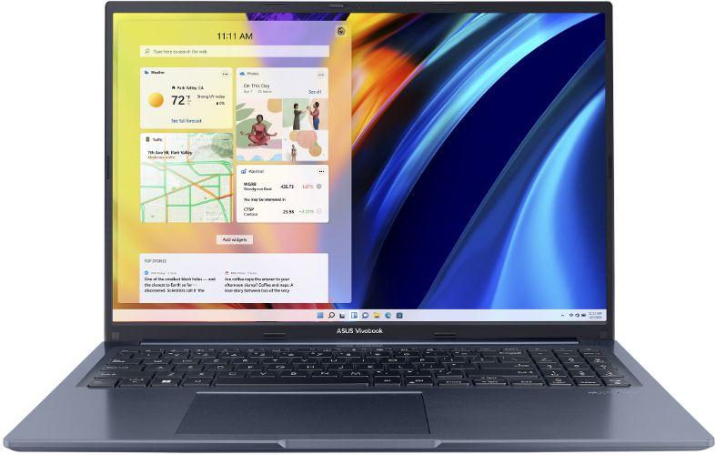 Asus Vivobook 16X M1603 Laptop 16" - AMD Ryzen 7 5800H 3.2GHz - 512GB - Quiet Blue - 8GB RAM - 16 Inch - Excellent