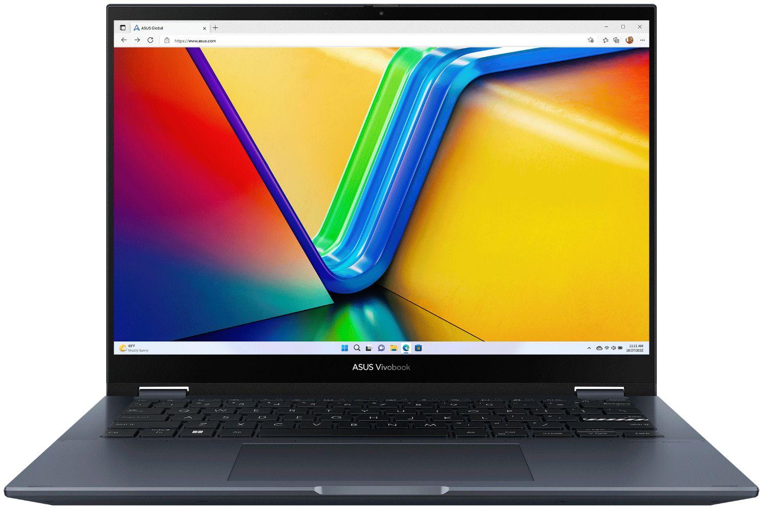 Asus Vivobook S 14 Flip TP3402ZA Laptop 14" - Intel Core i7-12700H 2.3GHz - 512GB - Quiet Blue - 16GB RAM - 14 Inch - Excellent