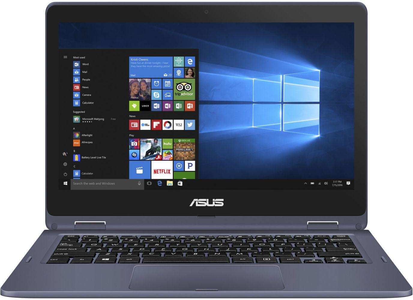 Asus VivoBook TP202NA Laptop 11.6" - Intel Celeron N3350 1.1GHz - 64GB - Star Gray - 4GB RAM - 11.6 Inch - Excellent