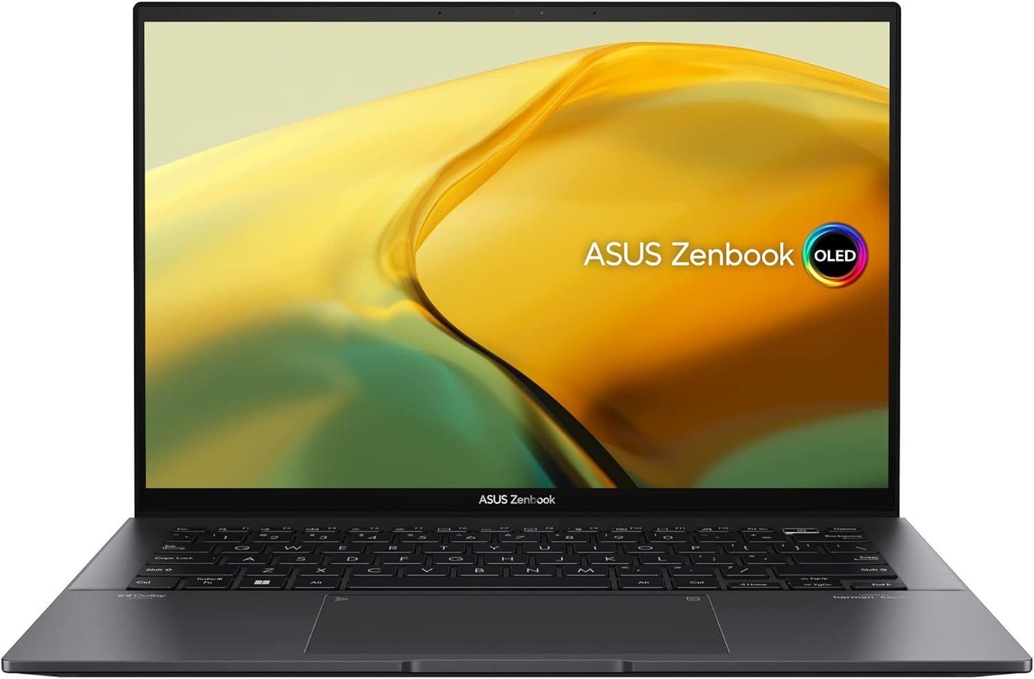 Asus Zenbook 14 OLED UM3402YA-WS51T Laptop 14" - AMD Ryzen 5 7530U 2.0GHz - 256GB - Jade Black - 8GB RAM - 14 Inch - Excellent