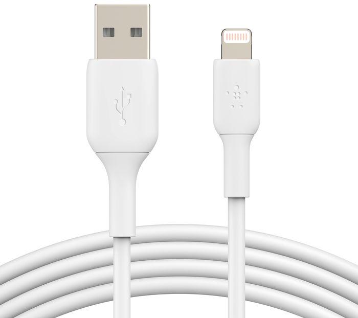Belkin  BoostCharge Lightning to USB-A Cable - White - Excellent