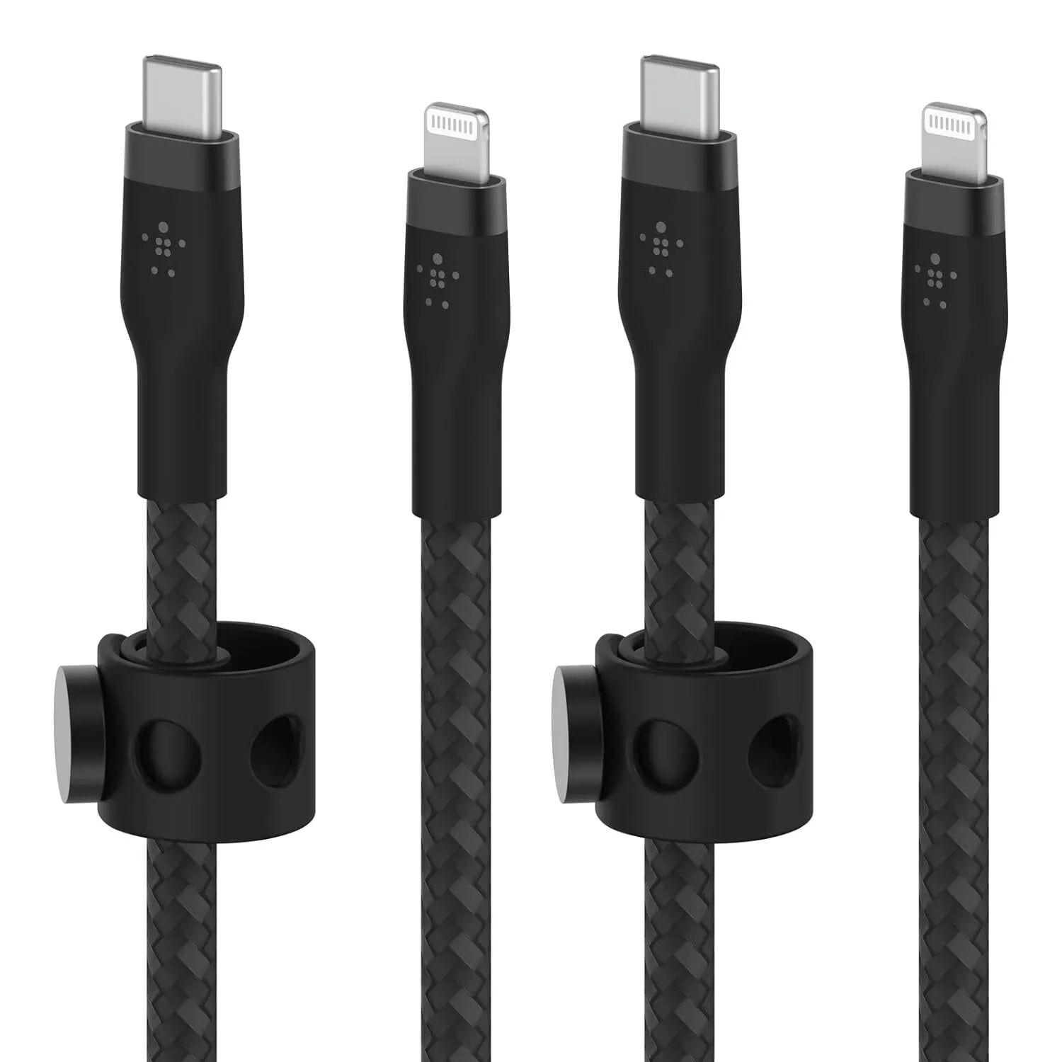 Belkin  BoostCharge Pro Flex USB-C to USB-C Cable (2 Pack)  - Black - Brand New