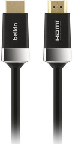 Belkin  High Speed HDMI Cable 6.56 ft. (2.0 m) - Black - Excellent