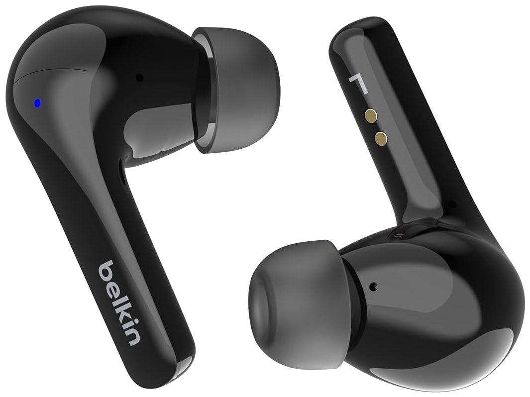 Belkin  SoundForm Motion True Wireless Earbuds - Black - Brand New