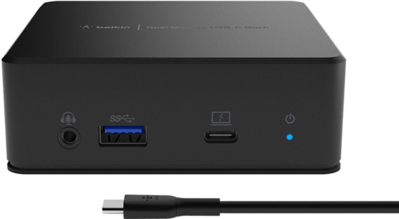 Belkin  Universal USB-C Dual Display Dock - Black - Excellent