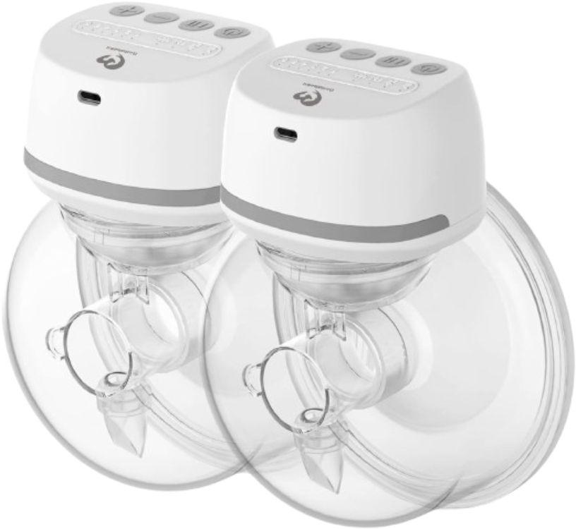 Bellababy  BLA8042-2 Wearable Breast Pumps 24mm (2 Piece) - White - Excellent
