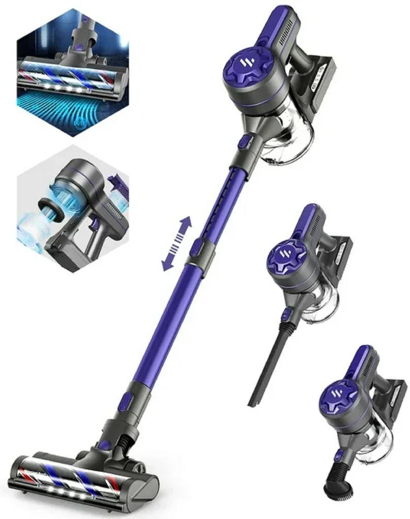 Bossdan  Cordless Stick Vacuum Cleaner - Purple - Excellent