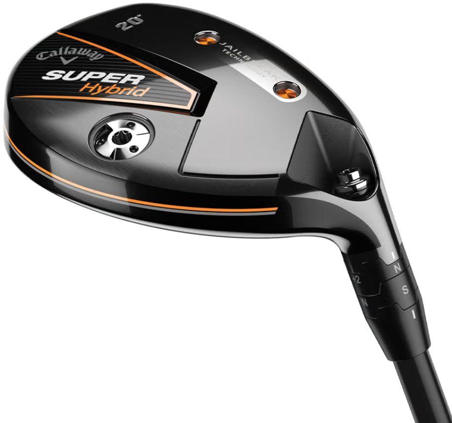 Callaway Super Hybrid - Mitsubishi Chemical Kai'li White 80 Shaft - 3H - Left Handed - Stiff Flex - Standard Length - 20 Loft - Standard Lie Angle - Men - Good