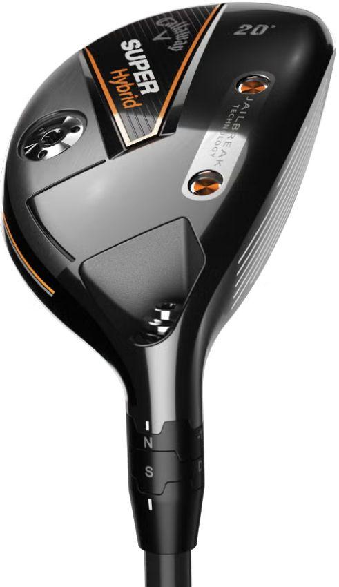 Callaway Super Hybrid - Golf Club - Left Handed - 3H - 20° Loft - Stiff Flex - Mitsubishi Chemical Kai'li White 80 Shaft - Men