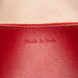 Celine Calfskin Blade Flap Bag - Calfskin - Red
