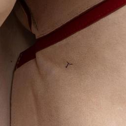 Celine Calfskin Blade Flap Bag - Calfskin - Red