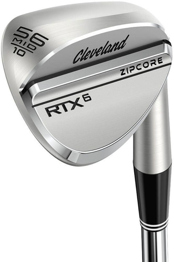 Cleveland RTX 6 ZipCore Tour Satin Full Grind Wedge - True Temper Dynamic Gold Tour Issue Spinner Shaft - Sand Wedge - Right Handed - Wedgeflex Flex - Standard Length - 56 Loft - Standard Lie Angle - Men - Good