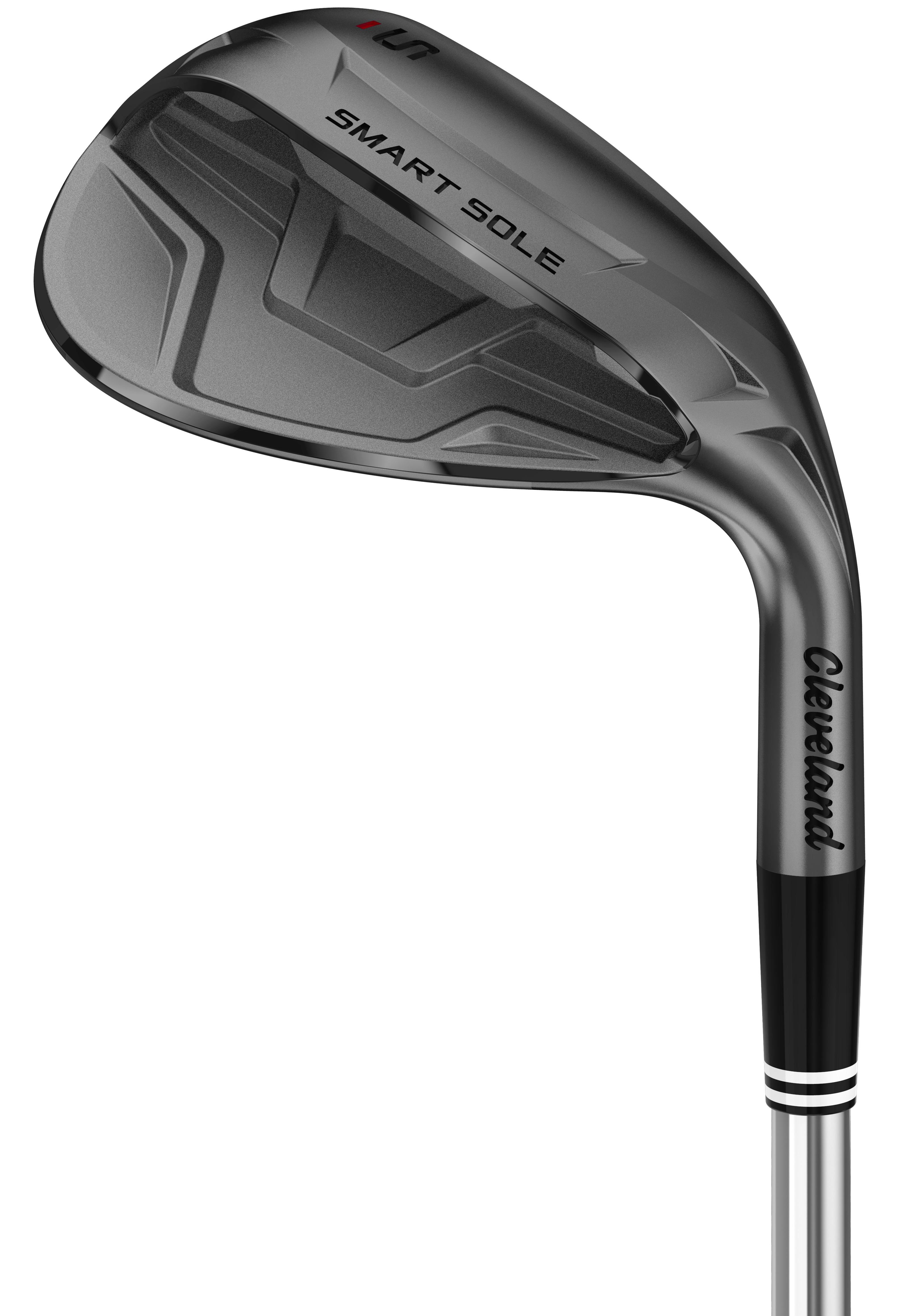 Cleveland Smart Sole 4.0 Black Satin S - Cleveland SMART SOLE Shaft - Standard Lie Angle Angle - Lob Wedge - Right Handed - Wedgeflex Flex - Standard Length - 58 Loft - Men - Excellent