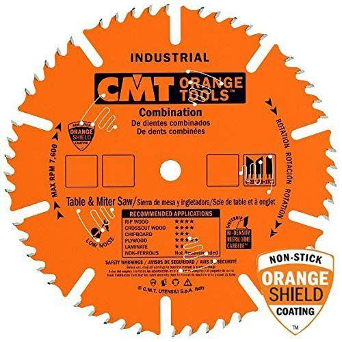 CMT  215.050.10 10" Combination Saw Blade (3 pcs) - Orange - Premium