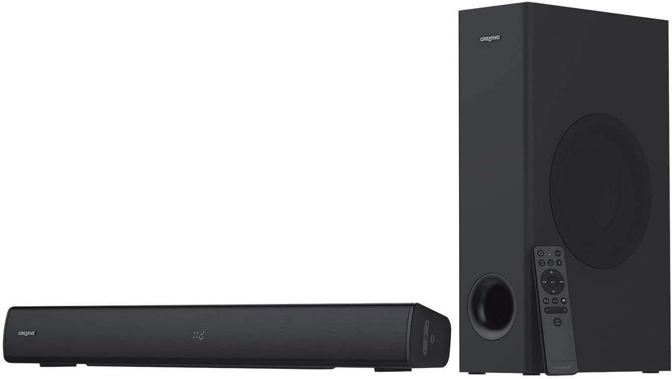 Creative  Stage V2 2.1 Soundbar with Subwoofer - Black - Excellent