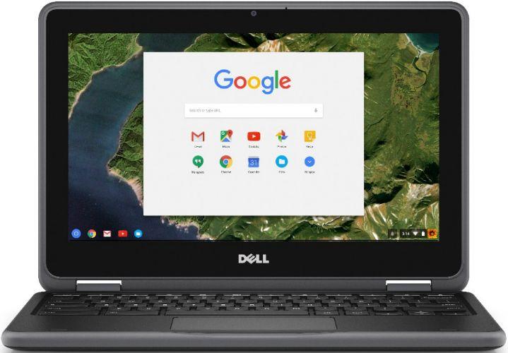 Dell Chromebook 11 3189 2-in-1 Laptop 11.6" - Intel Celeron N3060 1.6GHz - 16GB - Black - 4GB RAM - 11.6 Inch - Good