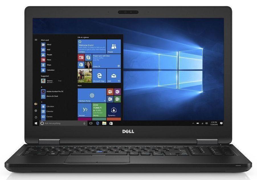Dell Latitude 5580 Laptop 15.6" - Intel Core i5-6200U 2.3GHz - 128GB - Black - 8GB RAM - 15.6 Inch - Good