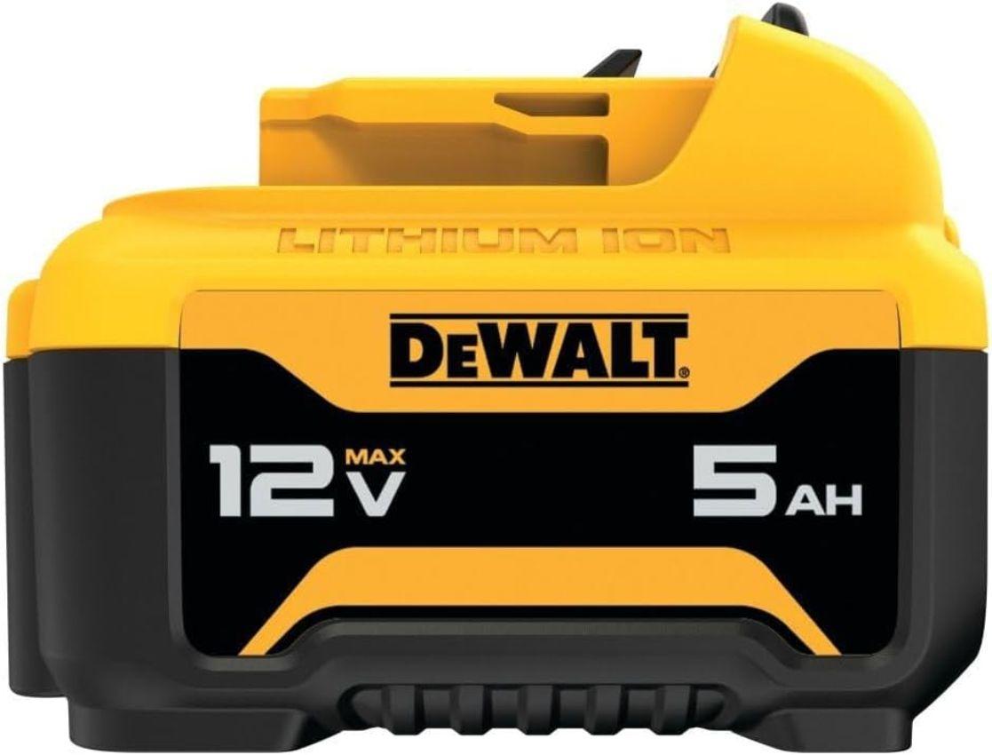 Dewalt DCB126-R 12V MAX* 5Ah Battery - Yellow/Black