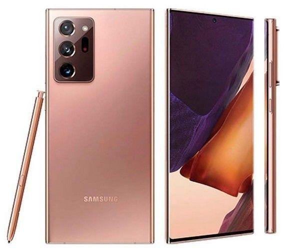 Samsung Galaxy Note 20 Ultra - 128GB - Mystic Bronze - 5G - Single Sim - 12GB RAM - Fully Unlocked - Acceptable