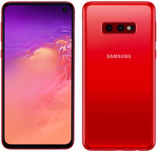 Samsung Galaxy S10e - 128GB - Cardinal Red - Single Sim - 6GB RAM - Fully Unlocked - Excellent