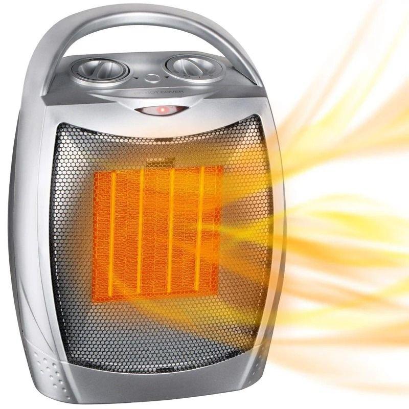 GiveBest  Portable Electric Space Heater PTC-905 - Silver - Excellent