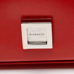 Givenchy Calfskin 4G Small Shoulder Bag - Calfskin - Red