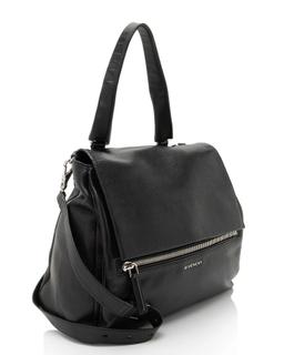 Givenchy Calfskin Pandora Pure Medium Satchel - Calfskin - Black