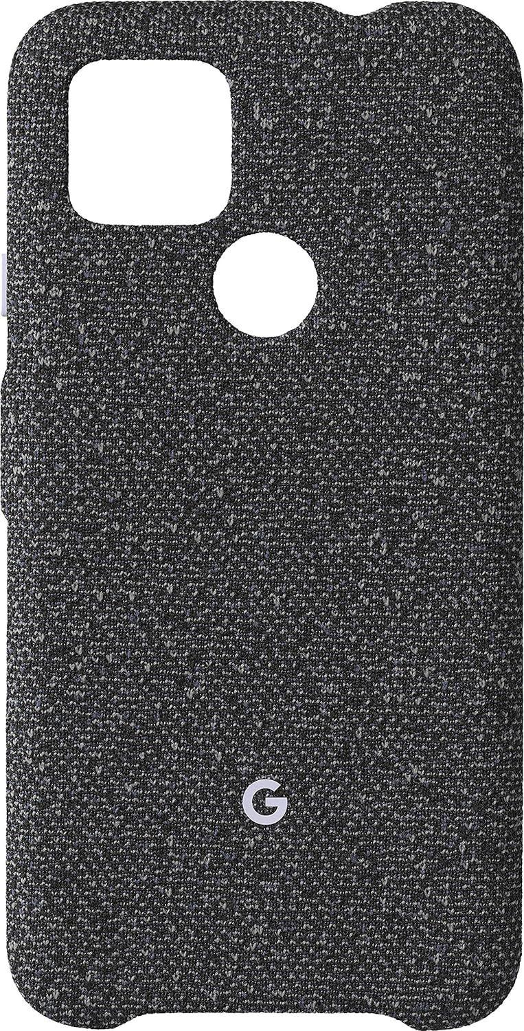 Google  Fabric Phone Case for Google Pixel 4a (5G) - Basically Black - Brand New