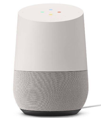 Google  Home Smart Speaker - White Slate - Excellent