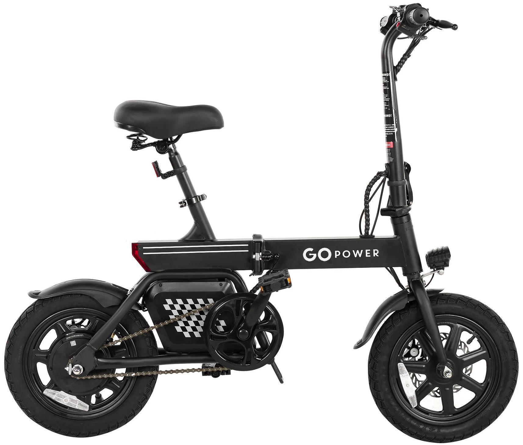 GoPowerBike  GoLite Electric Bike - Black - Excellent