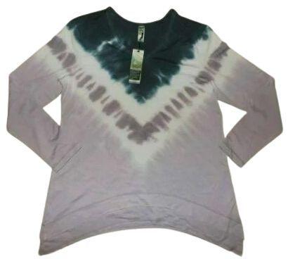 GreenTea  Women's Tie Dye Top XXL - Sault - Brand New