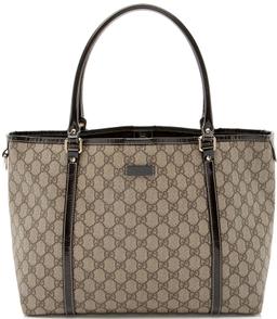 Gucci GG Supreme Joy Medium Tote - Coated Canvas - Brown