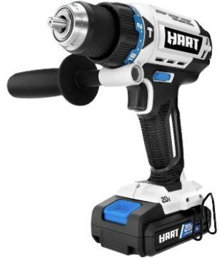 Hart  Brushless 1/2" Hammer Drill Kit HPHD25B  - Black - Brand New