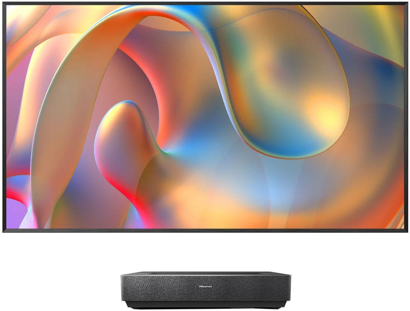 Hisense  L5H Ultra Short Throw 4K Laser TV - Black - 100 Inch - Excellent