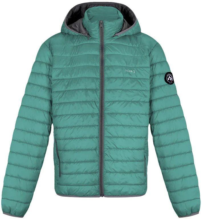 Hoseg  Men's Alpafill 60 Hooded Puffer Jacket (L) - Dark Forest - Brand New