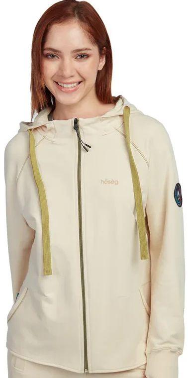 Hoseg  Women's Full Zip Hoodie (M) - Artic Wolf - Brand New